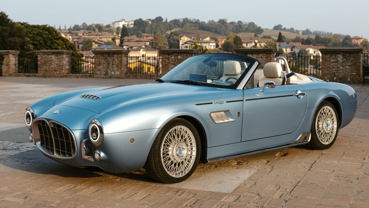 ÖSTERREICH DESIGN The Ares Wami Lalique Spyder is a 20-year-old BMW made to